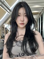 ロンドイディールバンダイ 新潟万代(Lond ideal) ハッシュカット×グレーブラック