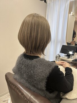 白髪率50%おすすめヘア　/神戸/三宮/元町/脱白髪染め/白髪ぼかし