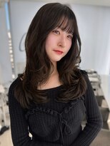 エアー 青山(AIR)&nbsp;美髪レイヤーカット/顔まわりレイヤー/くびれミディアムレイヤー