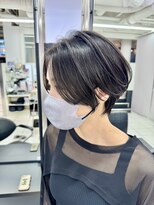 トニーアンドガイ 青山店(TONI & GUY) 大人くびれショート ハンサムショート アッシュブラック