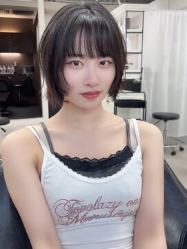 クレム 博多駅店(ChLem) ボブレイヤー　フェイスレイヤー　博多美容室