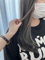 ネオリーブシェリエ 浅草店(Neolive cherie)&nbsp;ホワイトグレージュ/イヤリングカラー/フェイスフレーミング