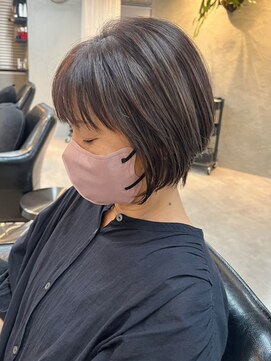 ティダスマイル 吉祥寺店(tida smile) 白髪ぼかし/ショート/白髪ぼかしハイライト/吉祥寺