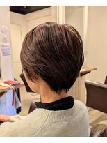 アンプリュス リアン(1+ Unplus lien) ピンクベージュ白髪活かしハイライトカラー/亀戸