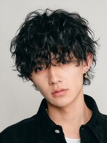 フィフス 大分(fifth) 大分緩めシャドウパーマメンズカットネープレスラウンドマッシュ