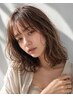 カット+ケアカラー（リタッチ）10000円→8900円