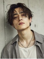 ダブルアール(RR MEN'S SALON)&nbsp;波巻きツイストスパイラル/リバースセンターパート/由比ヶ浜
