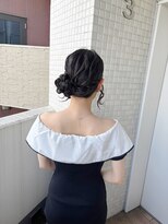コルツー(CoL2)&nbsp;横浜ヘアセット/横浜イベントヘアセット/サイドお団子ヘア