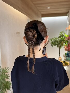 ラミン(LAMIN) カチモリお呼ばれヘア