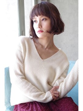 ナナナ パレナ 大津膳所店(nanana parena) 大人可愛い、ワンレンボブ【nanana parena】