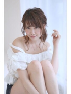 アース コアフュールボーテ 上田店(EARTH coiffure beaute) ゆるふわポニーテール