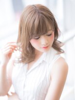 マルジュ(Marge) 【hair make Marge】ミルクティカラー×エアリーカール