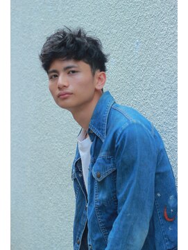 ブークル(boucle) フレンチカジュアル風!前下がりショートパーマスタイル