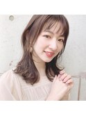 【riko立野】ショコラベージュ×くびれヘア