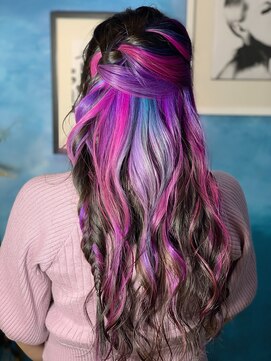 アスイン(asuin) 好きな色でインナーカラー