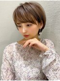LallYou【錦糸町】色気ある大人可愛いフォギーベージュショート