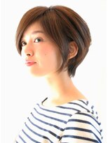 【30代40代50代】トップふんわり耳かけ小顔ショート