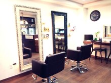 ヘアーメイクアズ Hair Make As 鳥飼店の雰囲気（2席のプライベートサロン☆ご予約はお早めに♪）