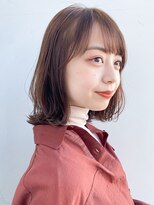 【GARDEN荒井夏海】ふんわり外ハネレイヤーボブ