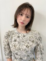 マグノリア オモテサンドウ(MAGNOLiA Omotesando) 【美髪】ぱらぱらベビーバングが決め手こなれミディアムカール