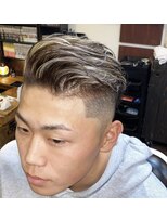 ヘアーワークスルード(Hair works RUDO)&nbsp;映画タイタニック　ディカプリオ風ハイライトカラー