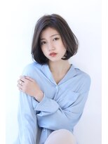 オーロ 宝塚店(ORO)&nbsp;20代30代40代透明感マロンベージュニュアンスカラーAラインボブ