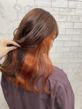 プライズ 錦糸町北口店(prize) オレンジインナーカラー【錦糸町/錦糸町北口/錦糸町駅】