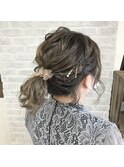 【☆】ポニーテールアレンジ/ヘアセット