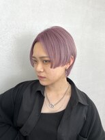 シェリ ヘアデザイン(CHERIE hair design)&nbsp;モードなショートとピンクラベンダー
