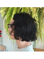 アクセヘアー 町田(acce hair)&nbsp;クセ毛を活かしたメンズボブカット