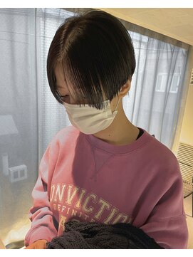 エッセンス(THE ESSENCE) modeline切りっぱなしボブエアリーロング美髪ピンクブラウン