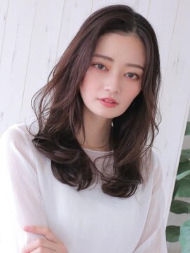 アグ ヘアー ファイン 二口店(Agu hair fine) 《Agu hair》ショコラアッシュ×大人クールロング