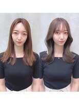 ミラリー トウキョウ(Mirareee Tokyo)&nbsp;20代30代40代◎栗色波巻きミルクチョコレート艶感エギョモリ