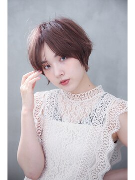 ラフ 八乙女(Rough) 大人ガーリー/ダークアッシュ/ミディアムレイヤーカット/八乙女