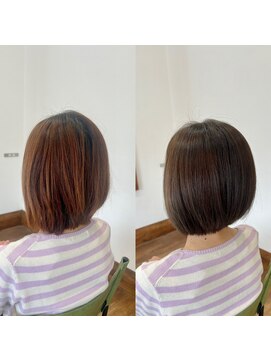 デュアル(dual) 50代/悩み解決☆ミディアムボブ
