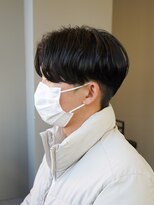 エルマーク 梅田(L-MARK)&nbsp;センターパートニュアンスパーマ韓国カルマパーマコンマヘア