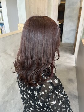 サロンド ココ(Salon de COCO) ピンクブラウンカラー