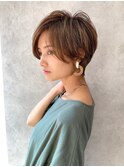 大人ショートボブ/クビレ/絶壁解消/20代30代40代/【荒牧】