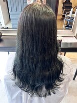 ヴァンクラウドコウベ(VENT CLOUD KOBE) 20代30代ダブルカラー立体感グラデーション透明感アッシュブルー