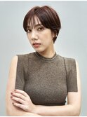 大人ショート/前髪あり/ハンサムショート/ショートボブ20代30代