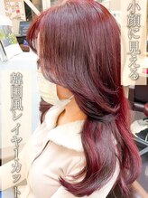 misherry＝韓国風スタイル* misherryスタッフが作る韓国風艶々カラースタイルを解説、ご紹介*