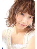 オブヘアー 宮崎台店(Of HAIR) ボブミディアム可愛いパーマデジタルパーマニュアンス大人綺麗