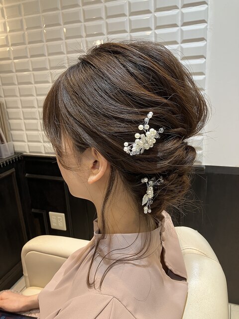 パーティーヘアセット