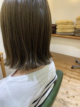 美容室 アイディー i-dee ぱつっとボブ