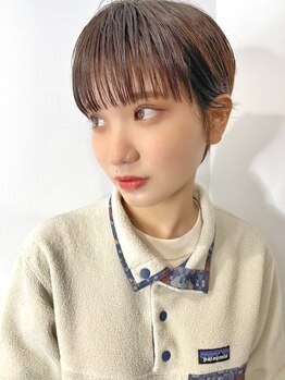 スリー(THREE)の写真/<高幡不動駅3分>合わないと諦めていたショートも、お手入れ楽チンなあなたにマッチするスタイルへ！