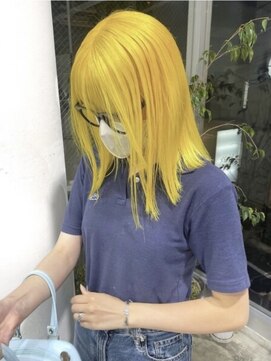 ジーナ オモテサンドウ(XENA) ハイトーン×イエロー×ホワイトグレージュ