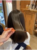 ストレートパーマ×髪質改善トリートメント