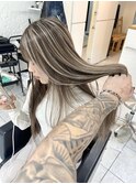 20代30代40代白髪ぼかしハイライト小顔ショートボブミニウルフ