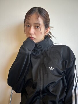 エクリュ(ecru) グレージュ×韓国風カチモリ