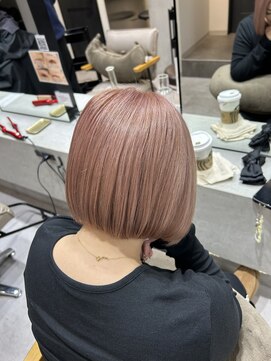 モク 立川(moc) moc style 立川/韓国/ブリーチ/髪質改善/前髪/顔まわり/ボブ